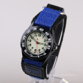 Two tone kids nylon band watch sport